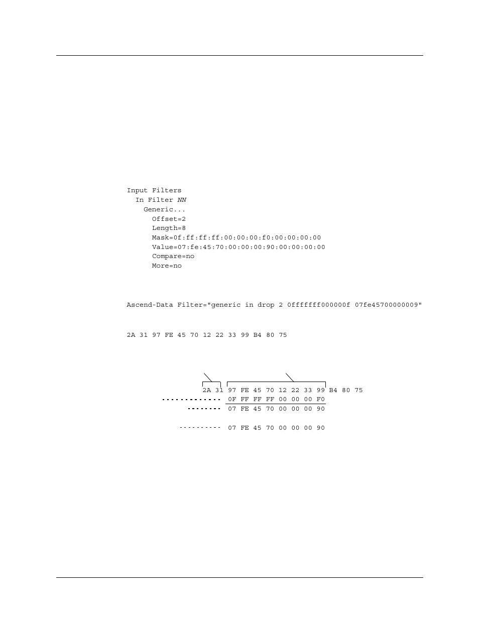 Masking the value before comparison, Masking the value before comparison -10 | Lucent Technologies 6000 User Manual | Page 546 / 586