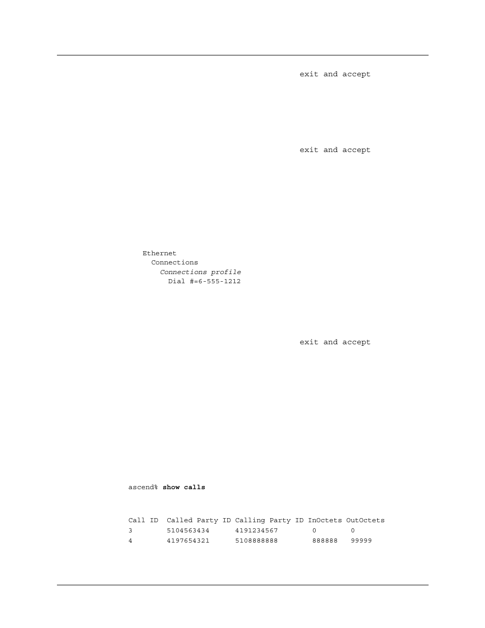 Displaying information about bri calls, Displaying information about bri calls -39 | Lucent Technologies 6000 User Manual | Page 83 / 586