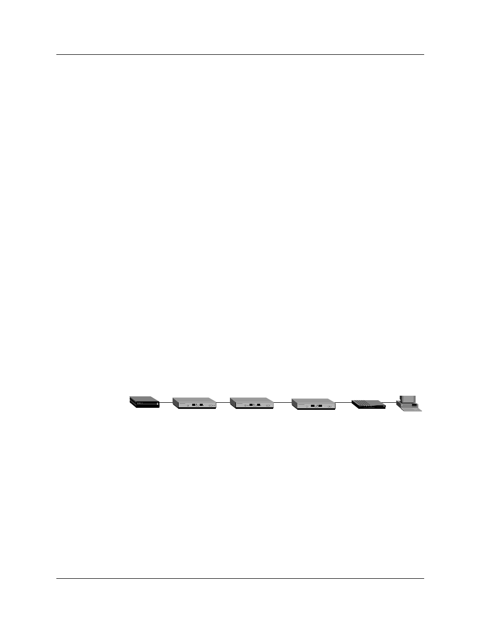 Performing loopback diagnostics for idsl, Performing loopback diagnostics for idsl -47, Figure 3-3 idsl connection with repeaters -47 | Lucent Technologies 6000 User Manual | Page 91 / 586