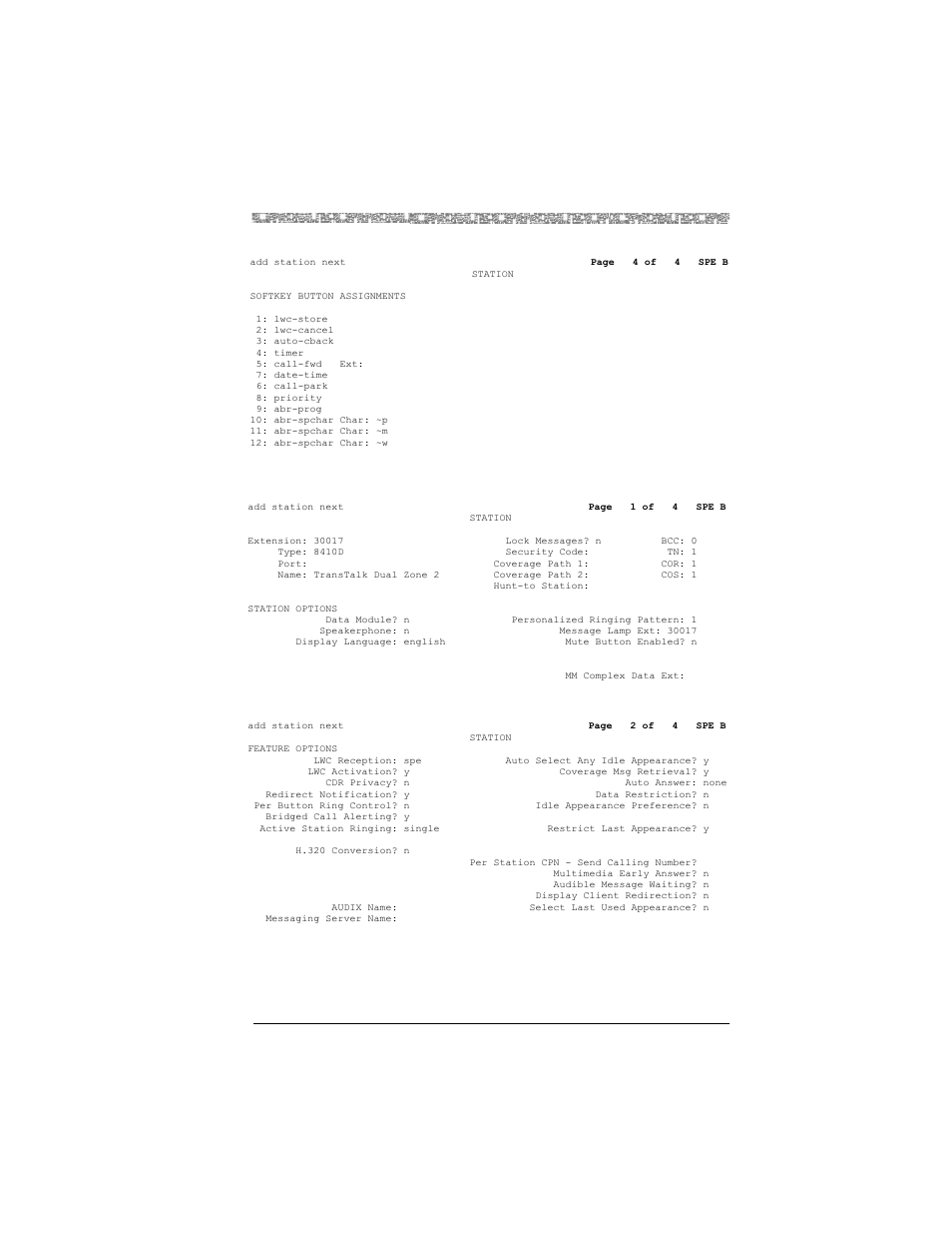 Mdw 9031dcp dual zone configuration settings | Lucent Technologies MDW 9031DCP User Manual | Page 23 / 25