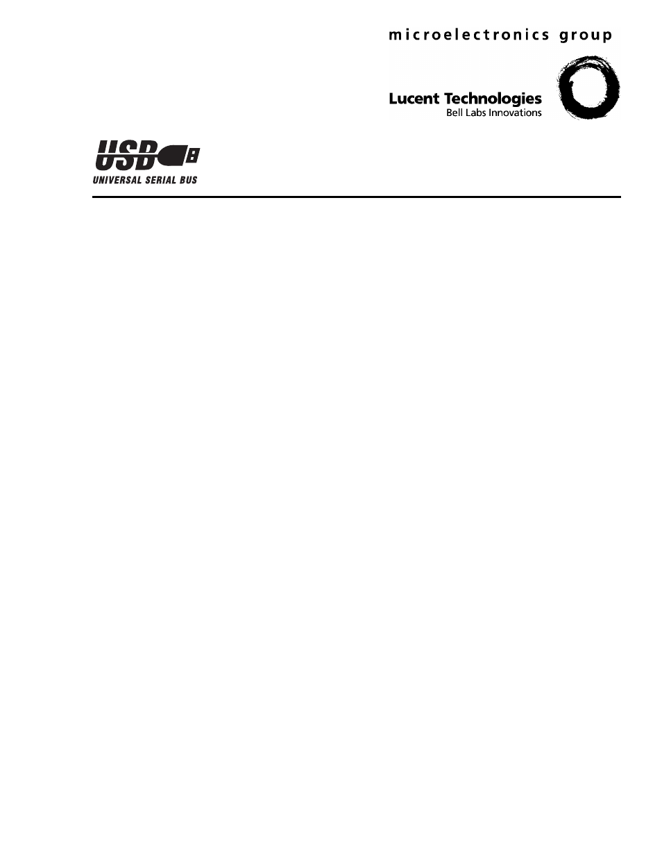 Usb applications support, Lucent technologies microelectronics group, In-system design, inc | Lucent Technologies USS-720 User Manual | Page 13 / 96