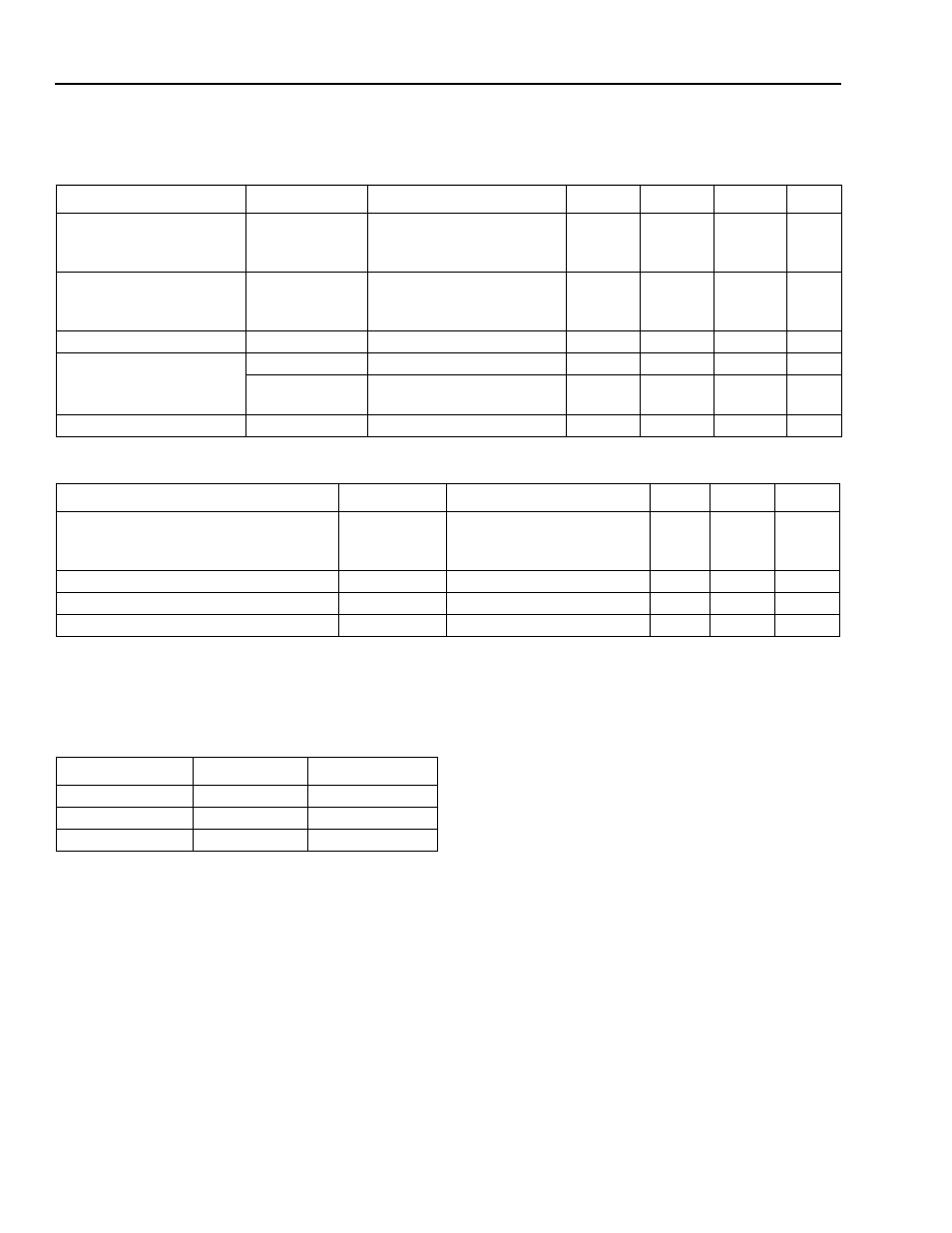 Electrical characteristics, Table 32. usb transceiver driver characteristics, Table 33 . capacitance values | Instant usb, Ieee | Lucent Technologies USS-720 User Manual | Page 52 / 96