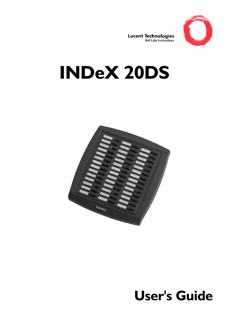 Lucent Technologies INDeX 20DS User Manual | 12 pages