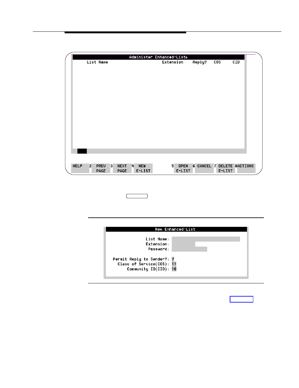 Lucent Technologies INTUITY Messaging Solutions Enhanced-List Application 585-310-575 User Manual | Page 49 / 80