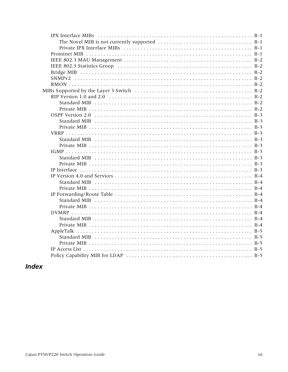 Lucent Technologies P550 User Manual | Page 12 / 335