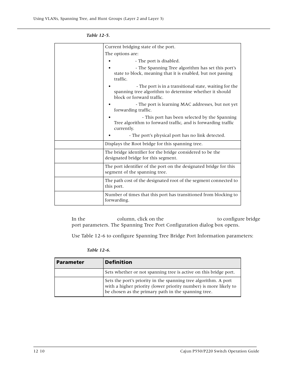 Lucent Technologies P550 User Manual | Page 232 / 335