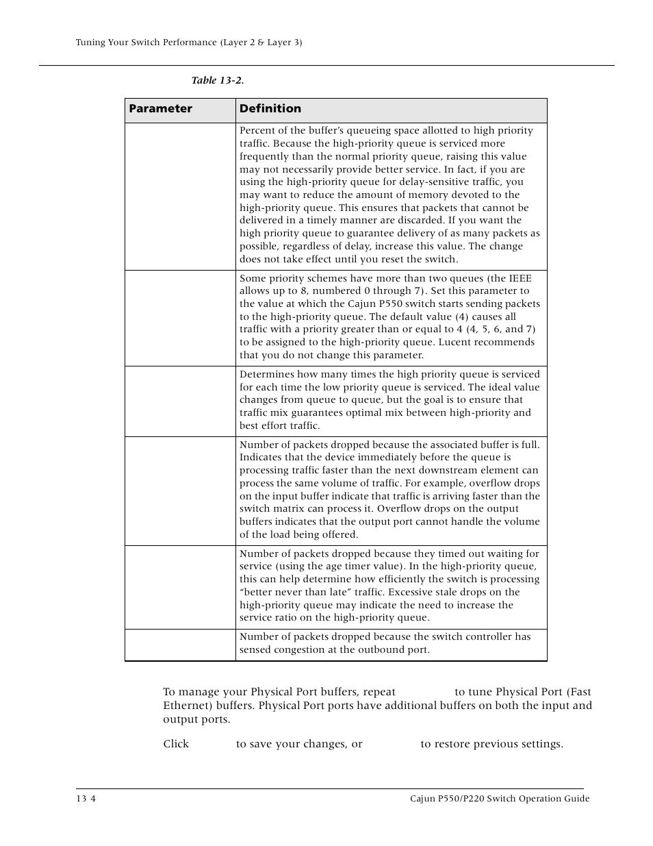 Lucent Technologies P550 User Manual | Page 240 / 335