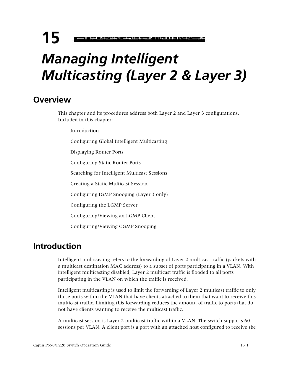 Introduction, Overview -1 introduction -1, Overview | Lucent Technologies P550 User Manual | Page 247 / 335