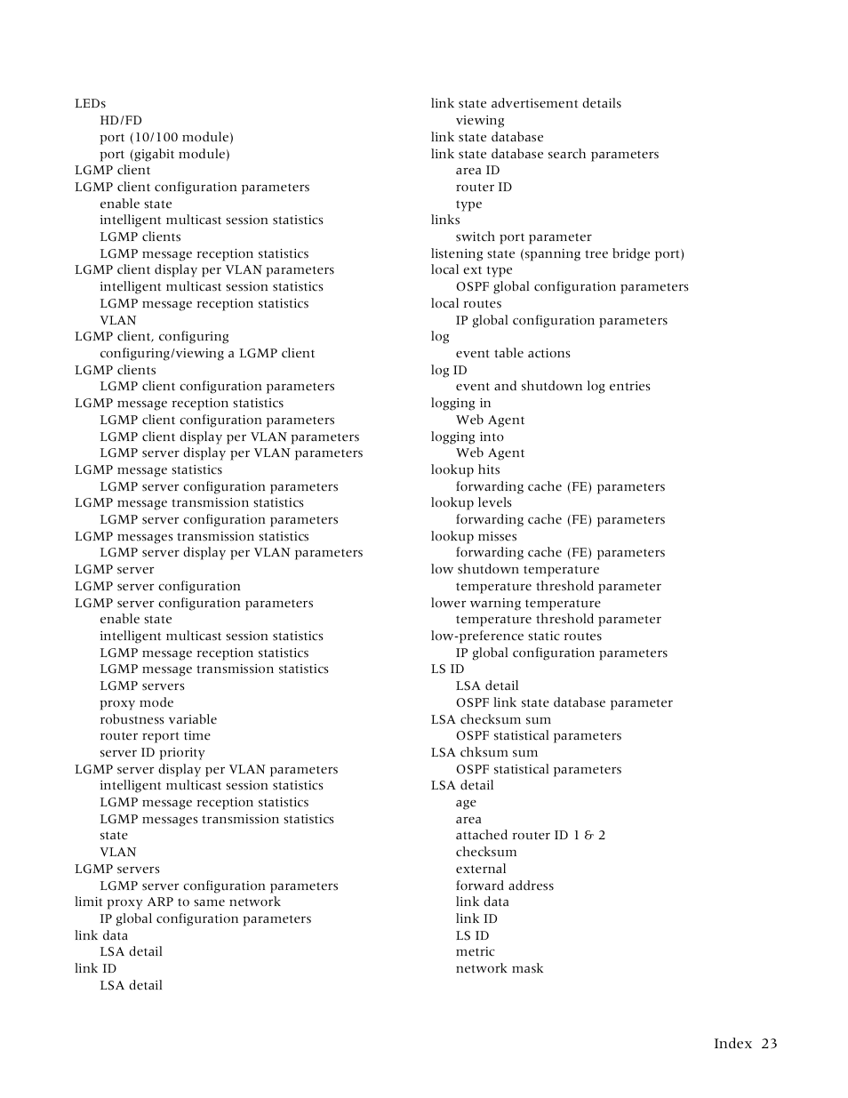 Lucent Technologies P550 User Manual | Page 319 / 335