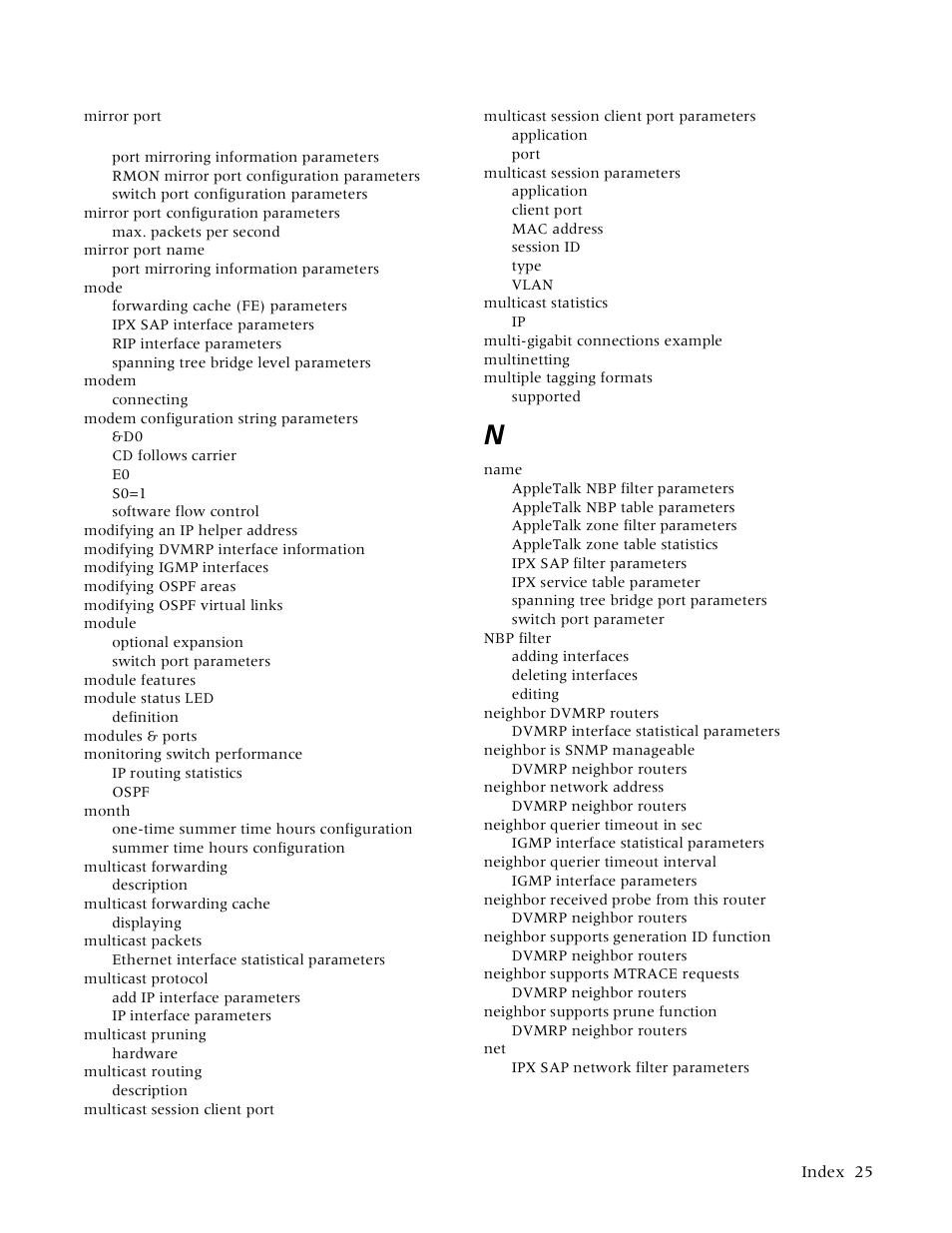 Lucent Technologies P550 User Manual | Page 321 / 335