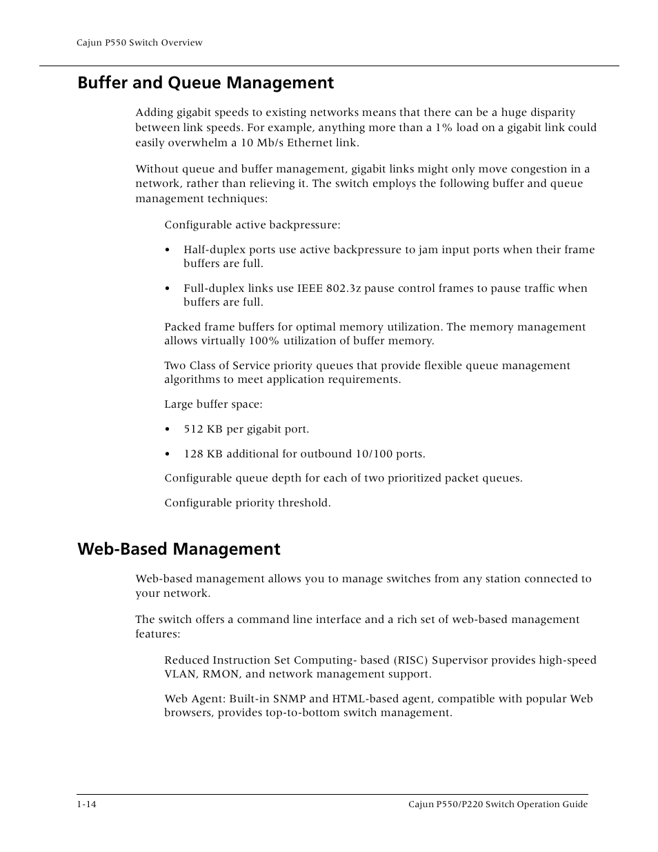 Buffer and queue management, Web-based management, Minimum ip routing configuration requirements -31 | Lucent Technologies P550 User Manual | Page 34 / 335