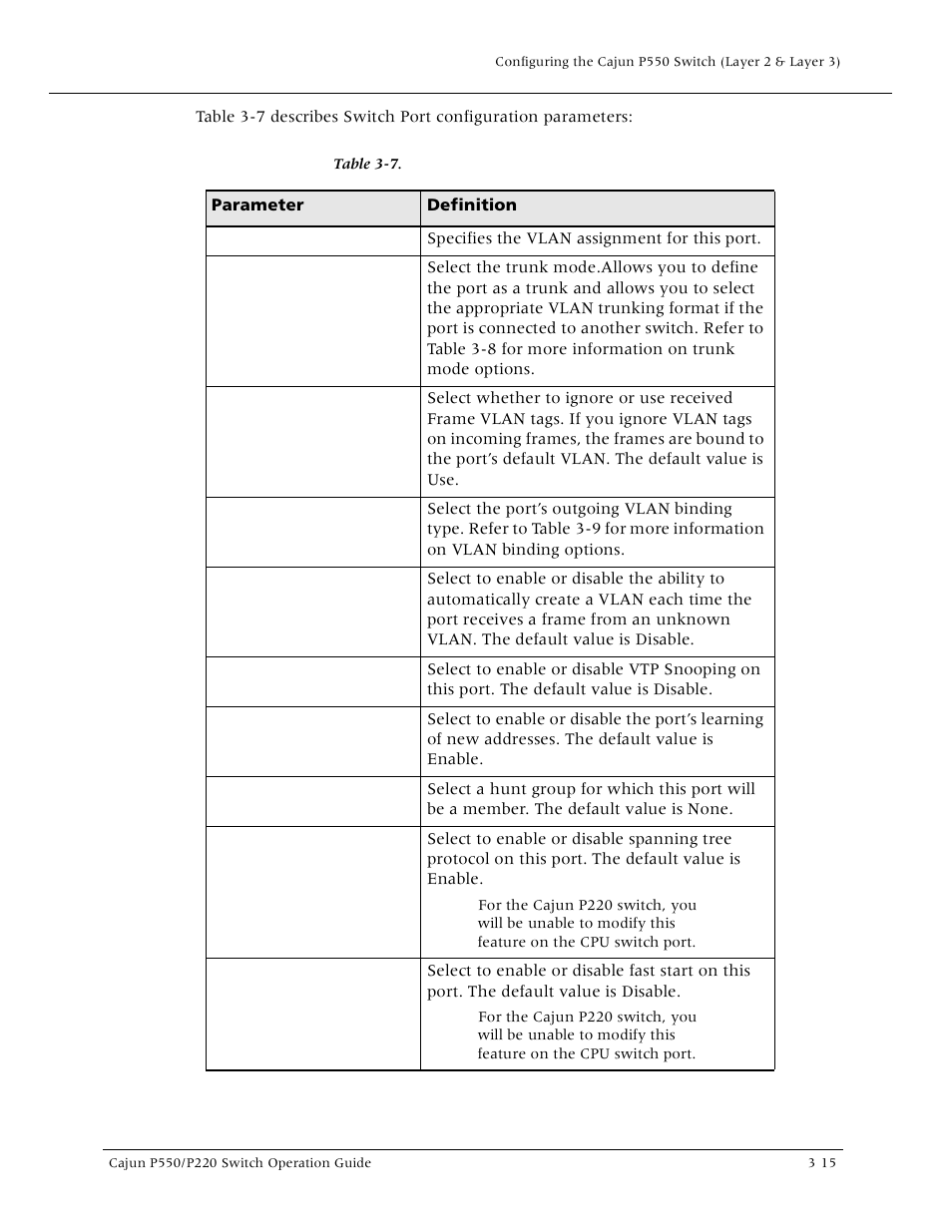 Lucent Technologies P550 User Manual | Page 61 / 335