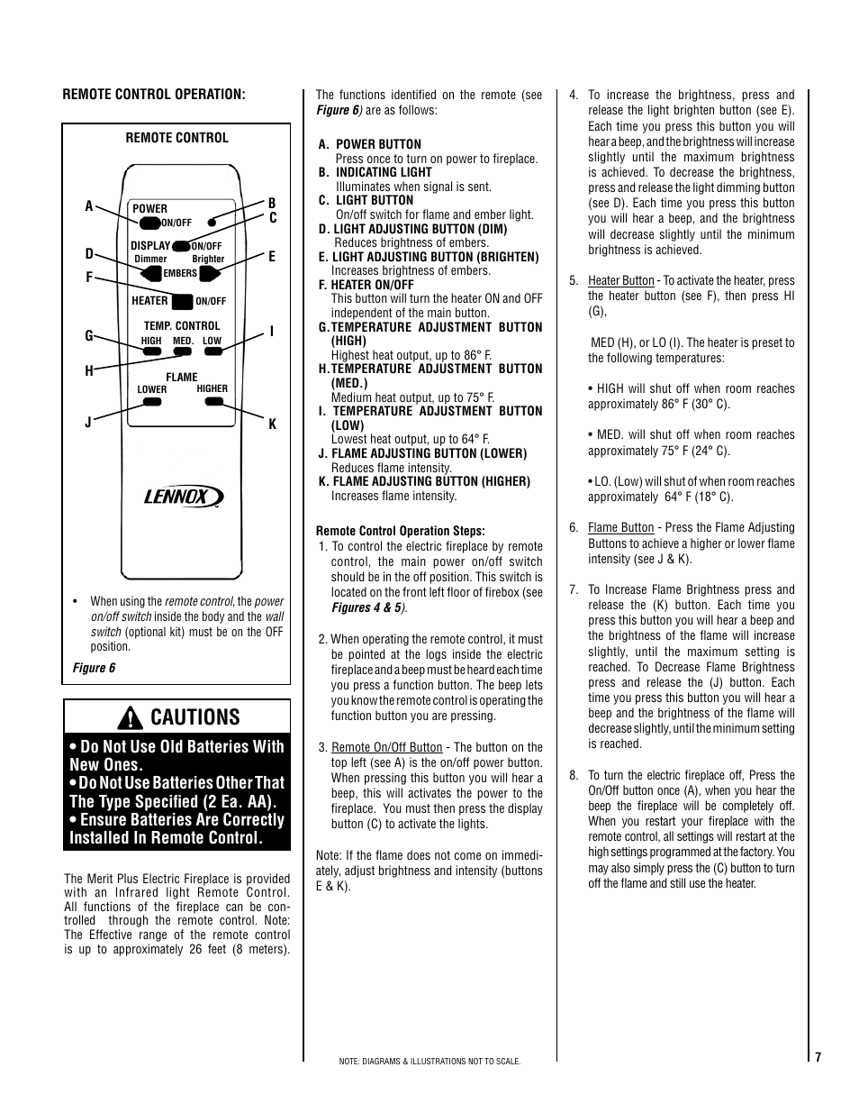 Cautions | Lucent Technologies MPE-33R User Manual | Page 7 / 20