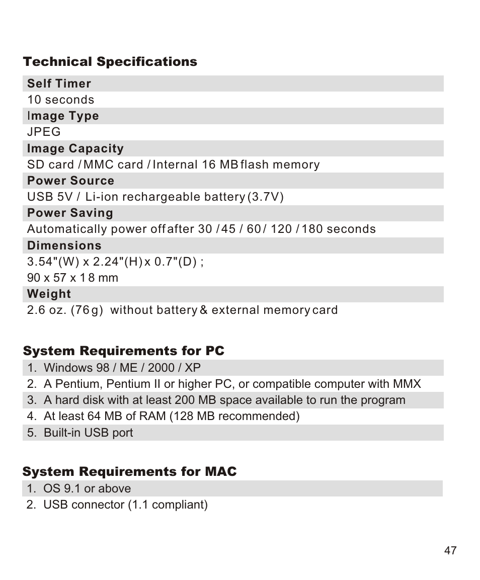 Largan EASY 200 User Manual | Page 53 / 58