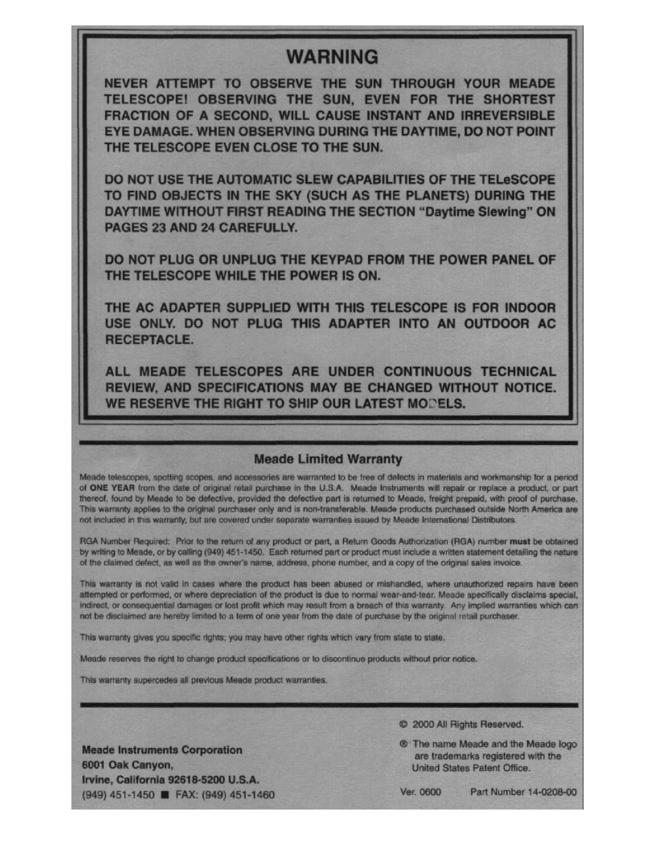 Leisure Time LX20 User Manual | Page 63 / 65