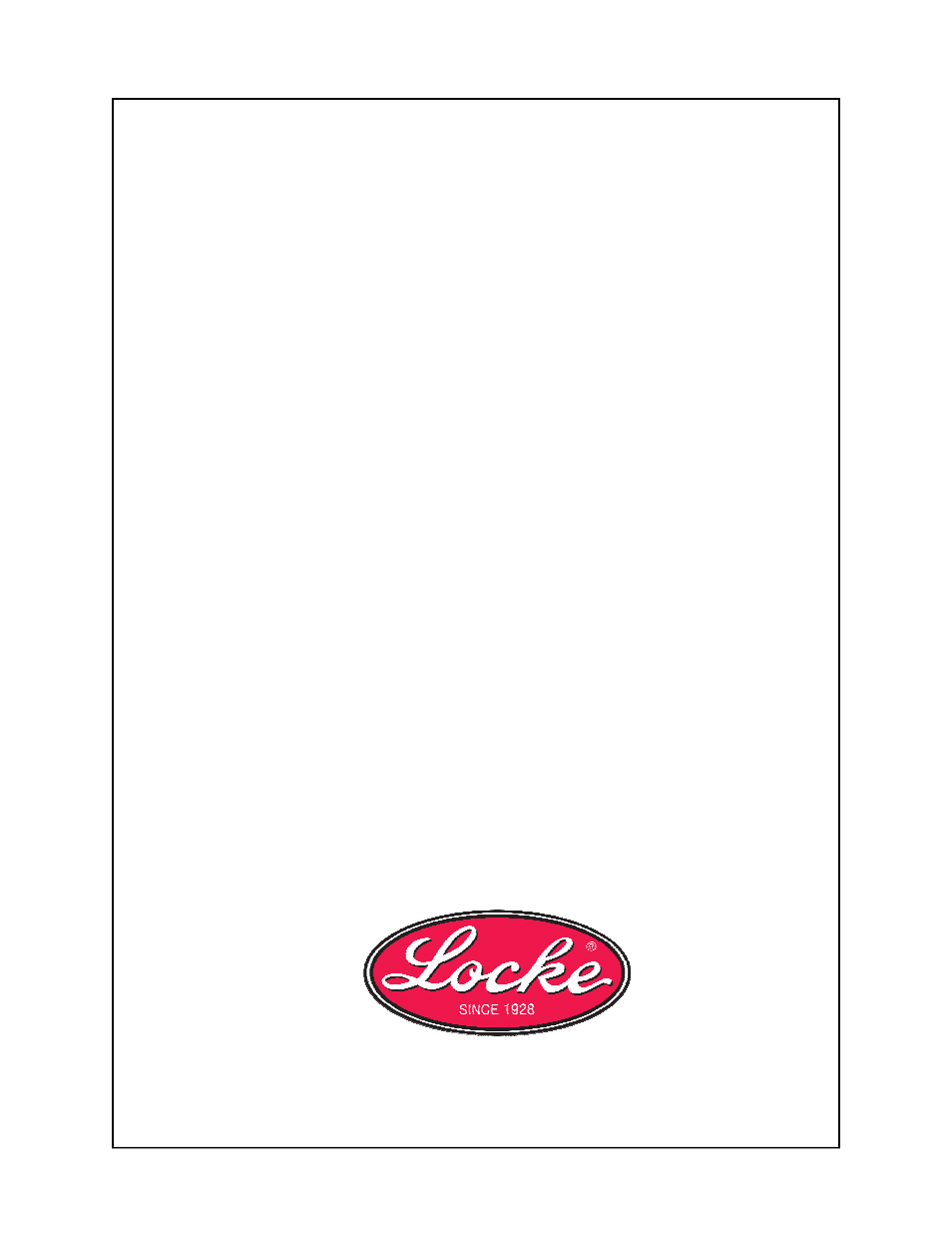 Locke FP-172-C User Manual | Page 24 / 24
