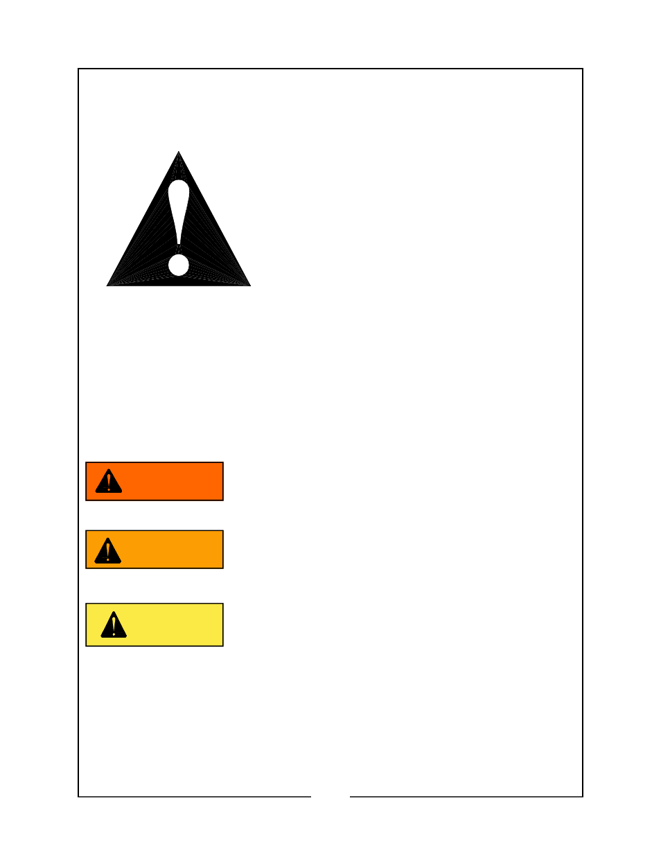 Safety alert symbol, Signal words, Safety signs | Caution, Warning | Locke FP-172-C User Manual | Page 6 / 24