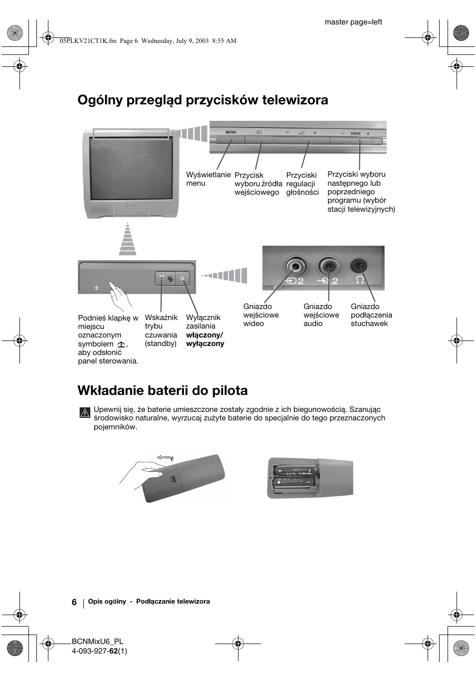 Sony KV-21CT1K  RU User Manual | Page 78 / 128