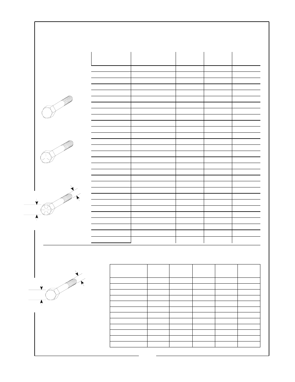 Torque specifications, Metric, American | Bolt head markings | Locke TR-30 User Manual | Page 35 / 36