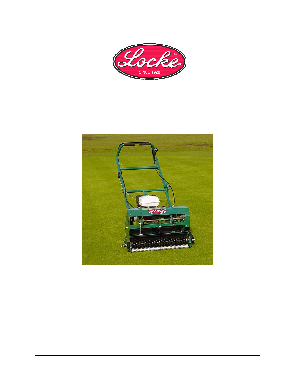 Locke GT-122 User Manual | 12 pages