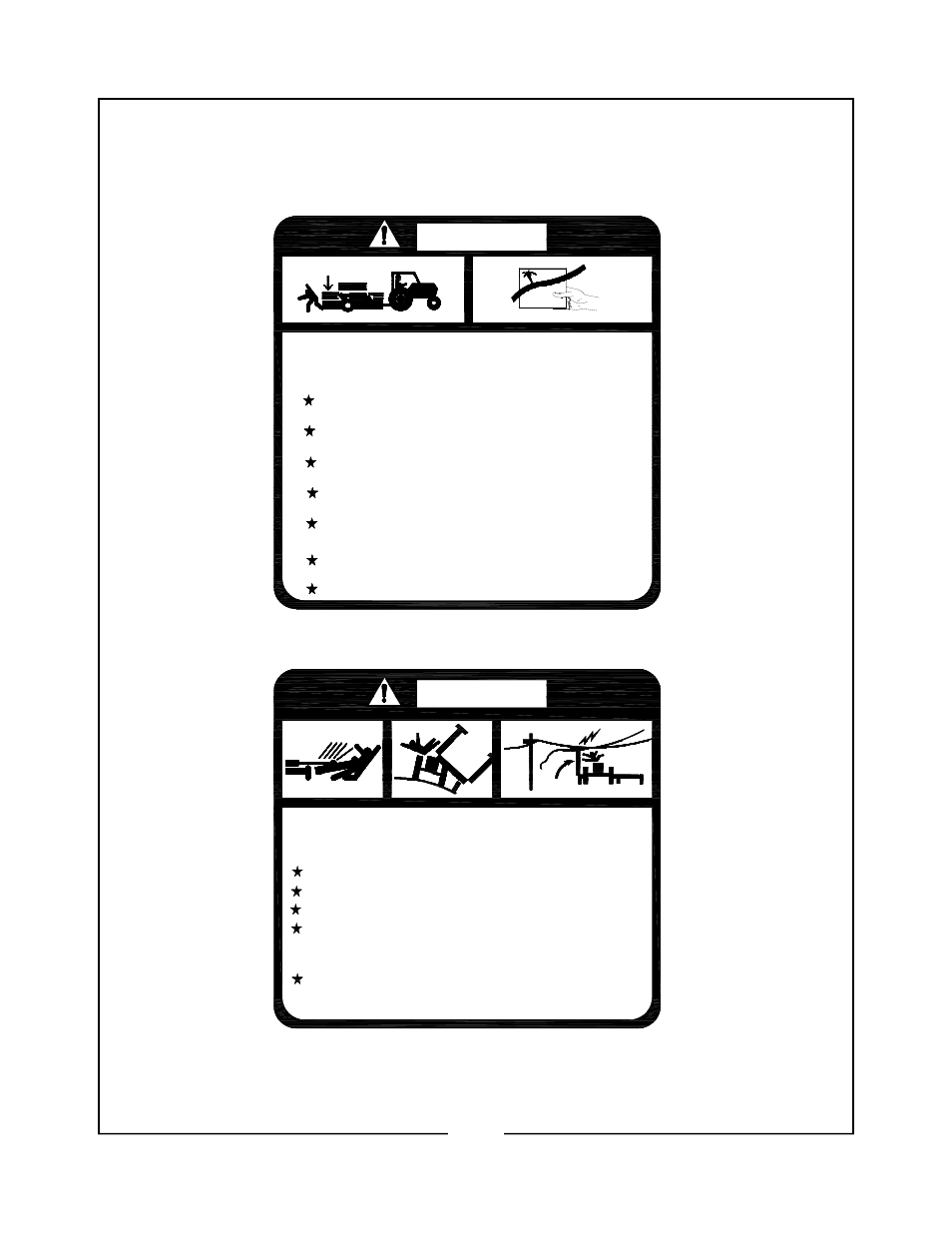 Serious injury and death | Locke MP-160 User Manual | Page 17 / 24