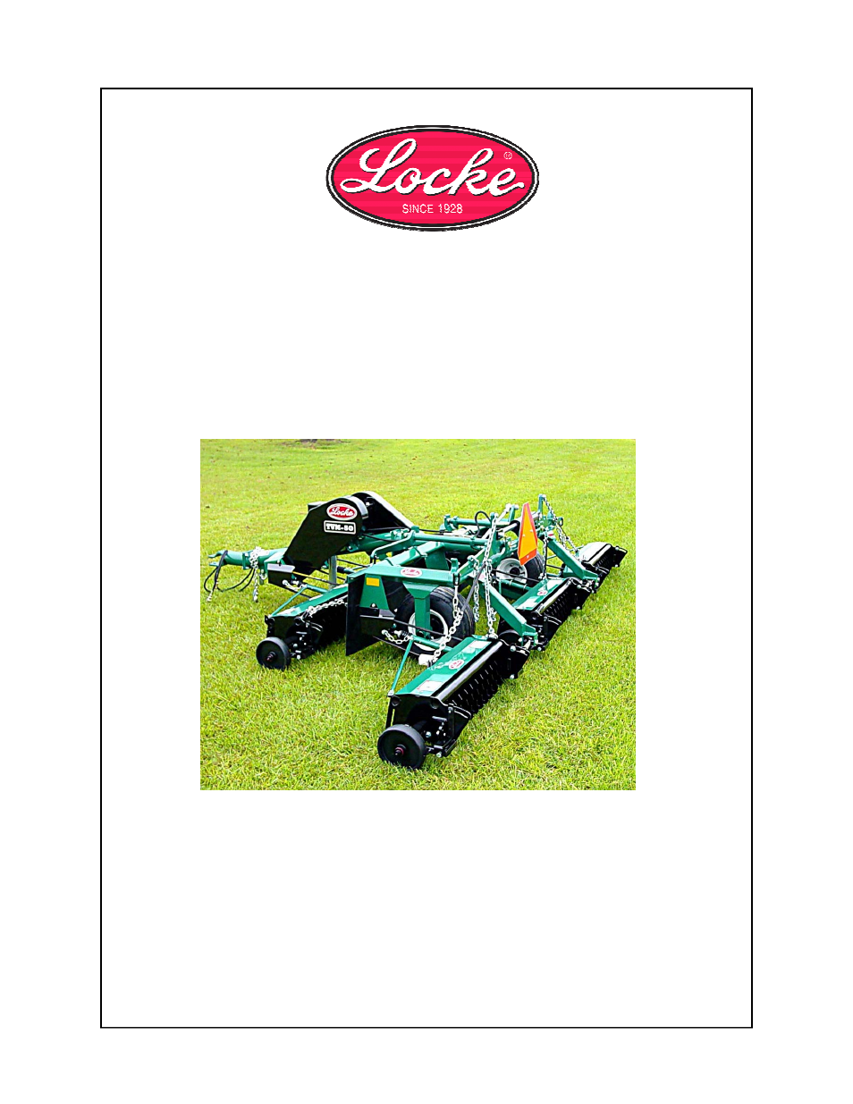 Locke TVM-5130 User Manual | 32 pages