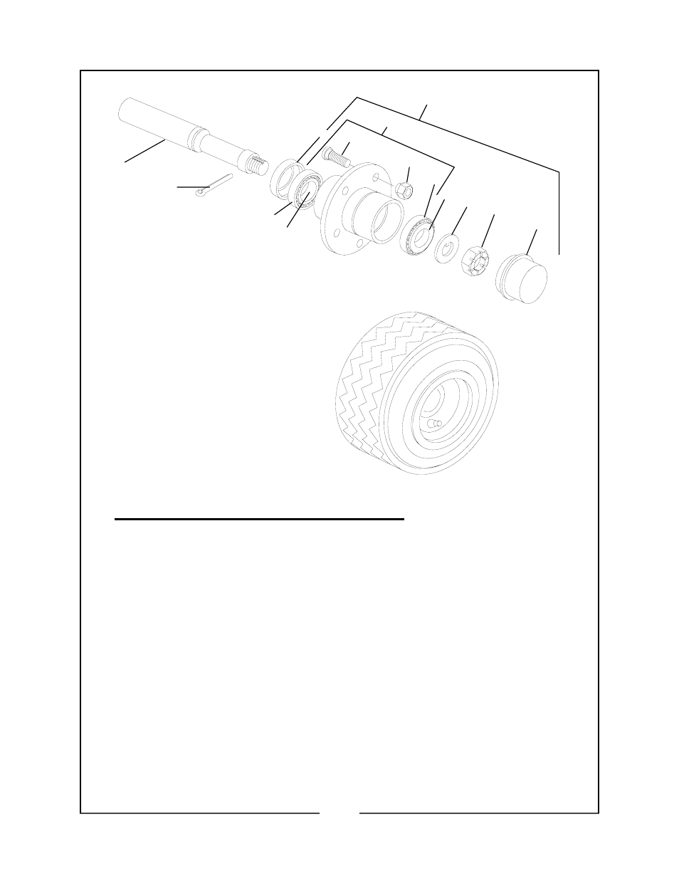 Wheel, axle and hub assembly 4-1 | Locke TVM-5130 User Manual | Page 21 / 32