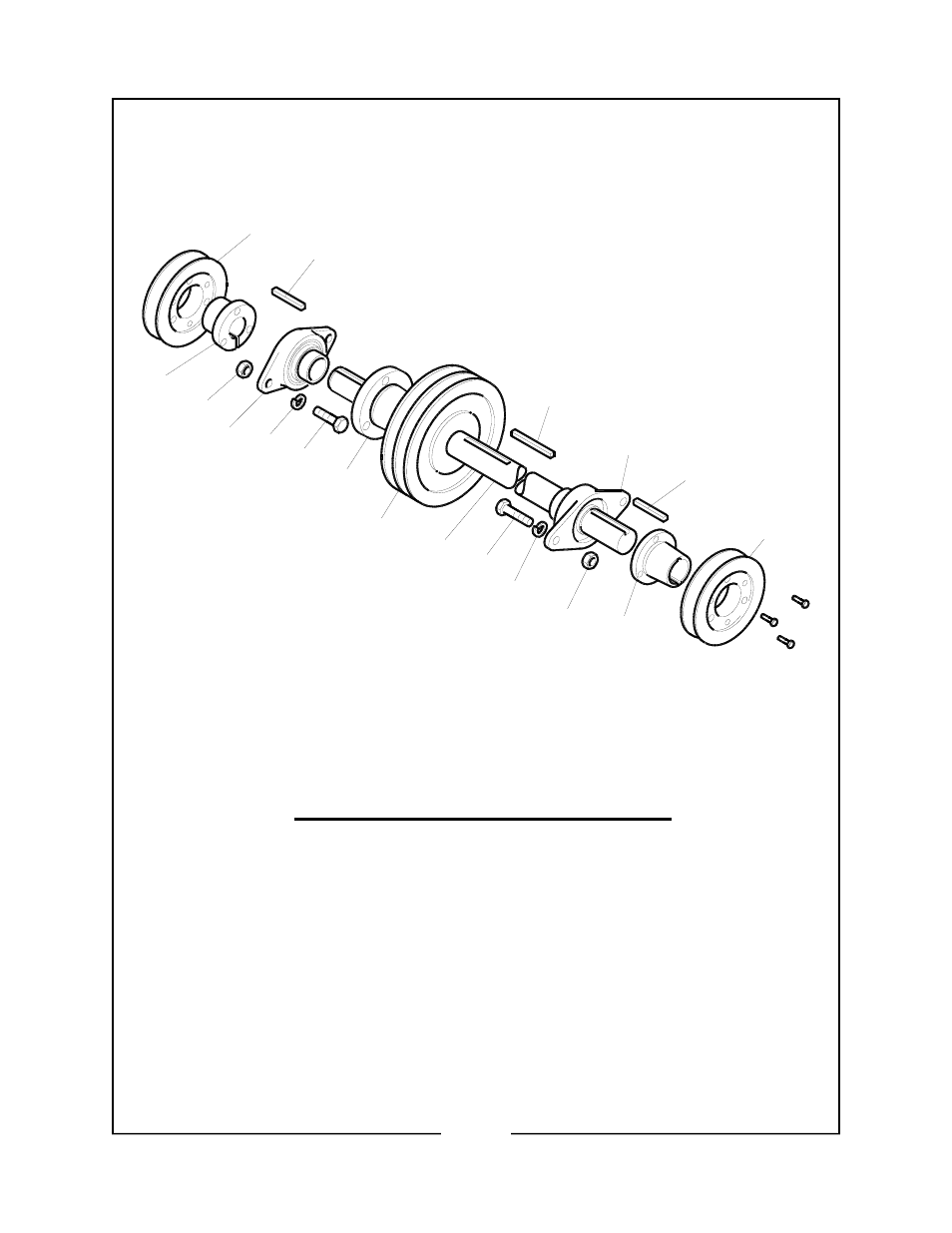 Front jackshaft assembly | Locke TRM-3083 User Manual | Page 13 / 32