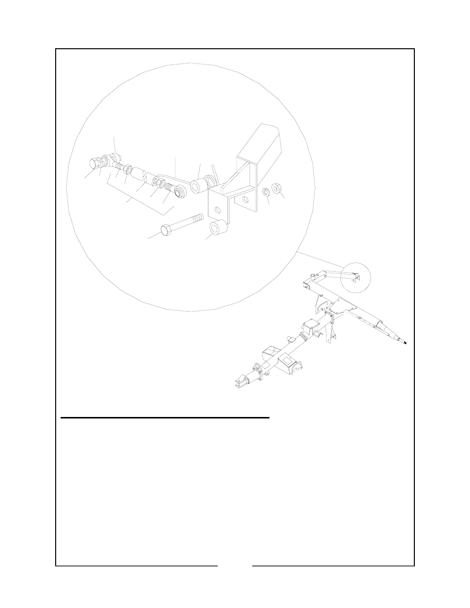 Single compensator and tie rod assemblies | Locke TRM-3083 User Manual | Page 6 / 32