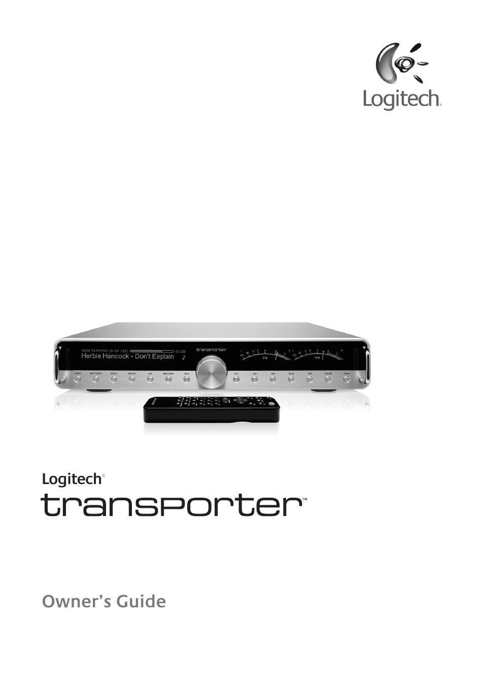 Logitech Transporter SE: Network Music Player 930-000011 User Manual | 40 pages