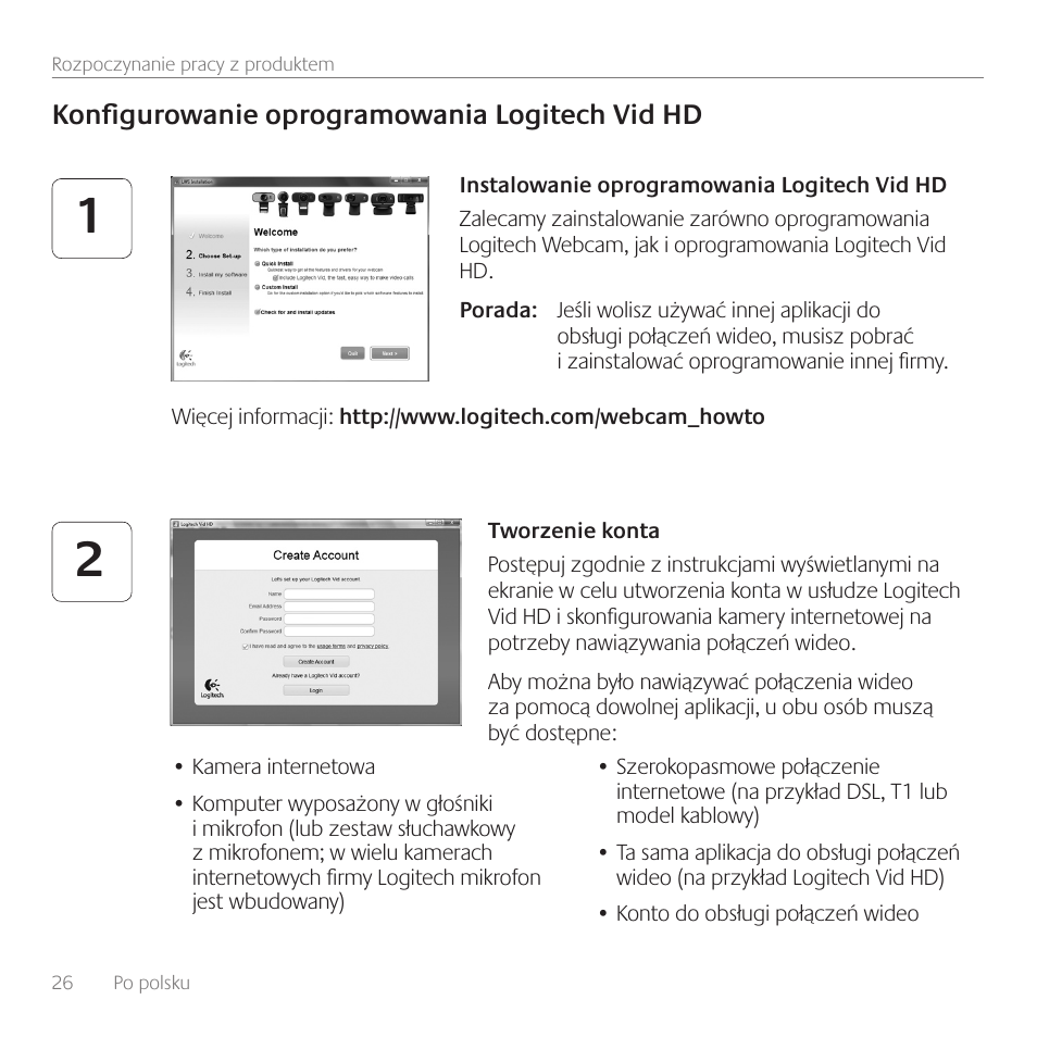 Logitech C270 User Manual | Page 26 / 94