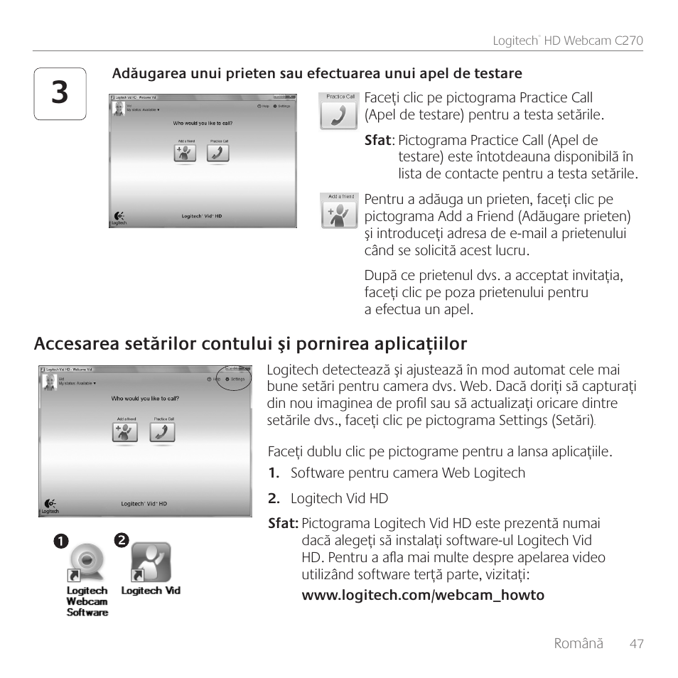 Logitech C270 User Manual | Page 47 / 94
