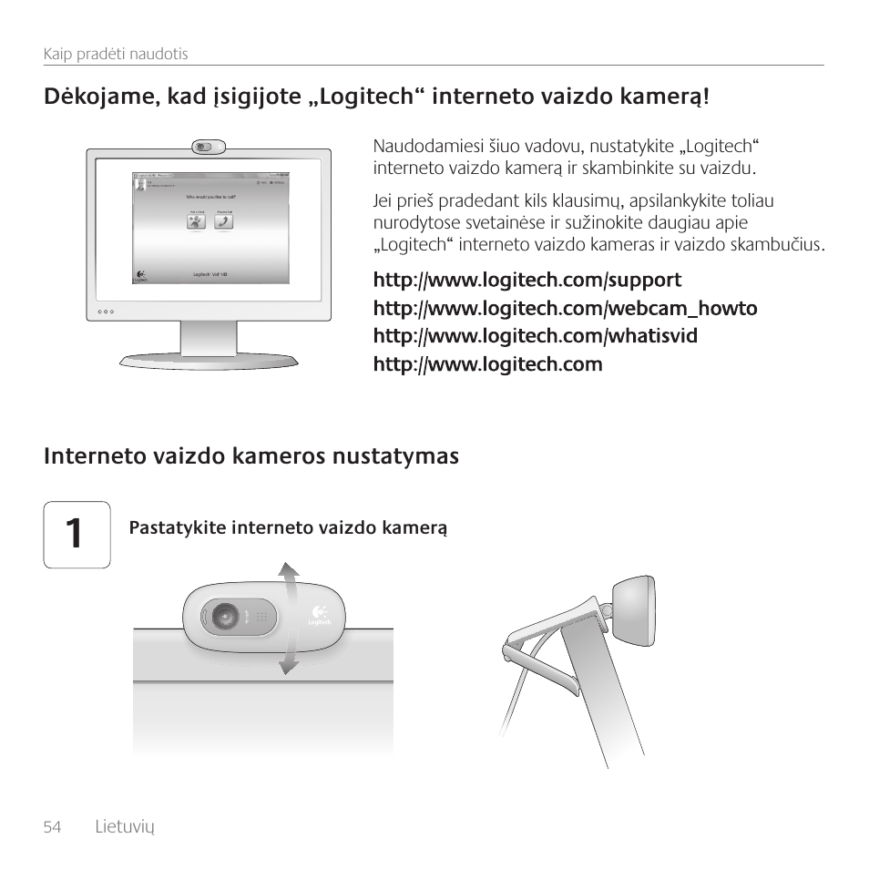 Logitech C270 User Manual | Page 54 / 94