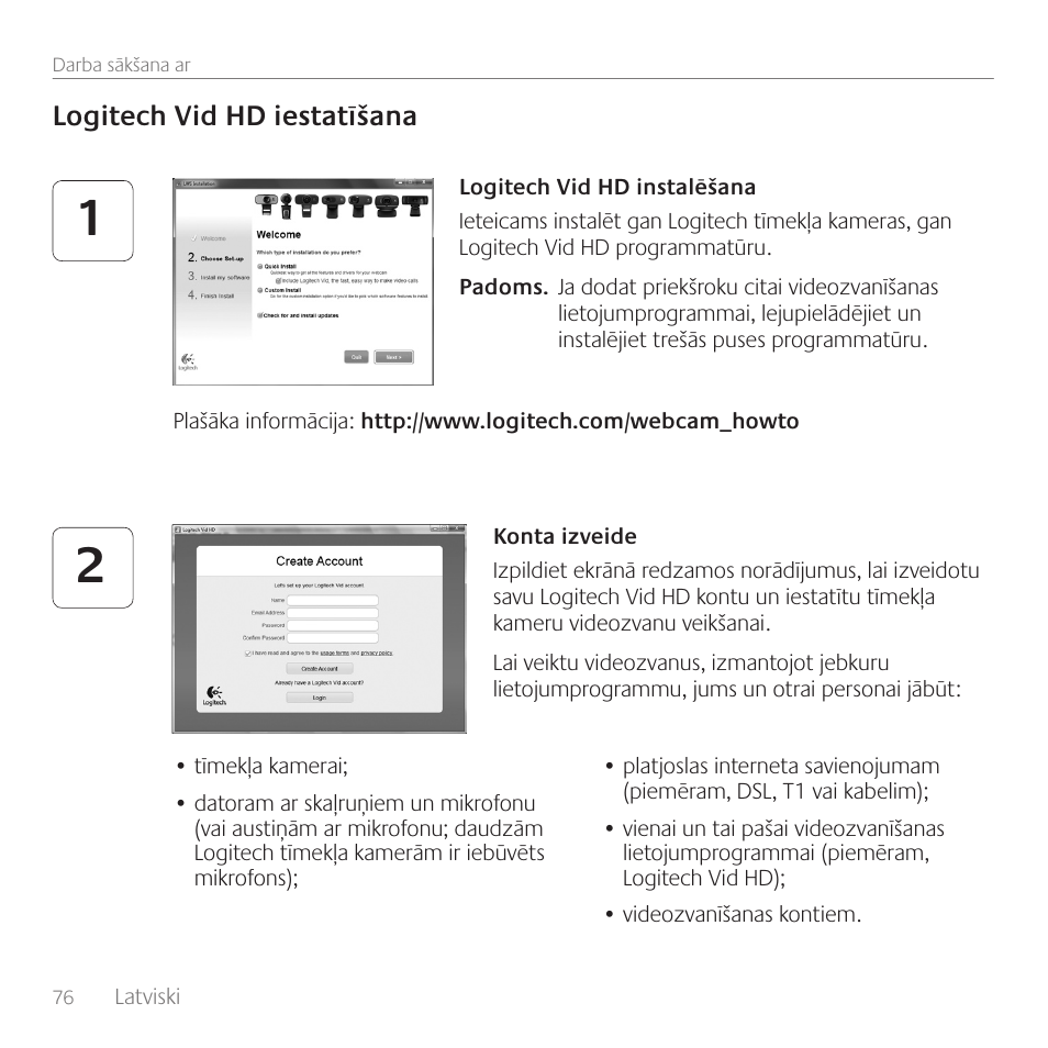 Logitech C270 User Manual | Page 76 / 94