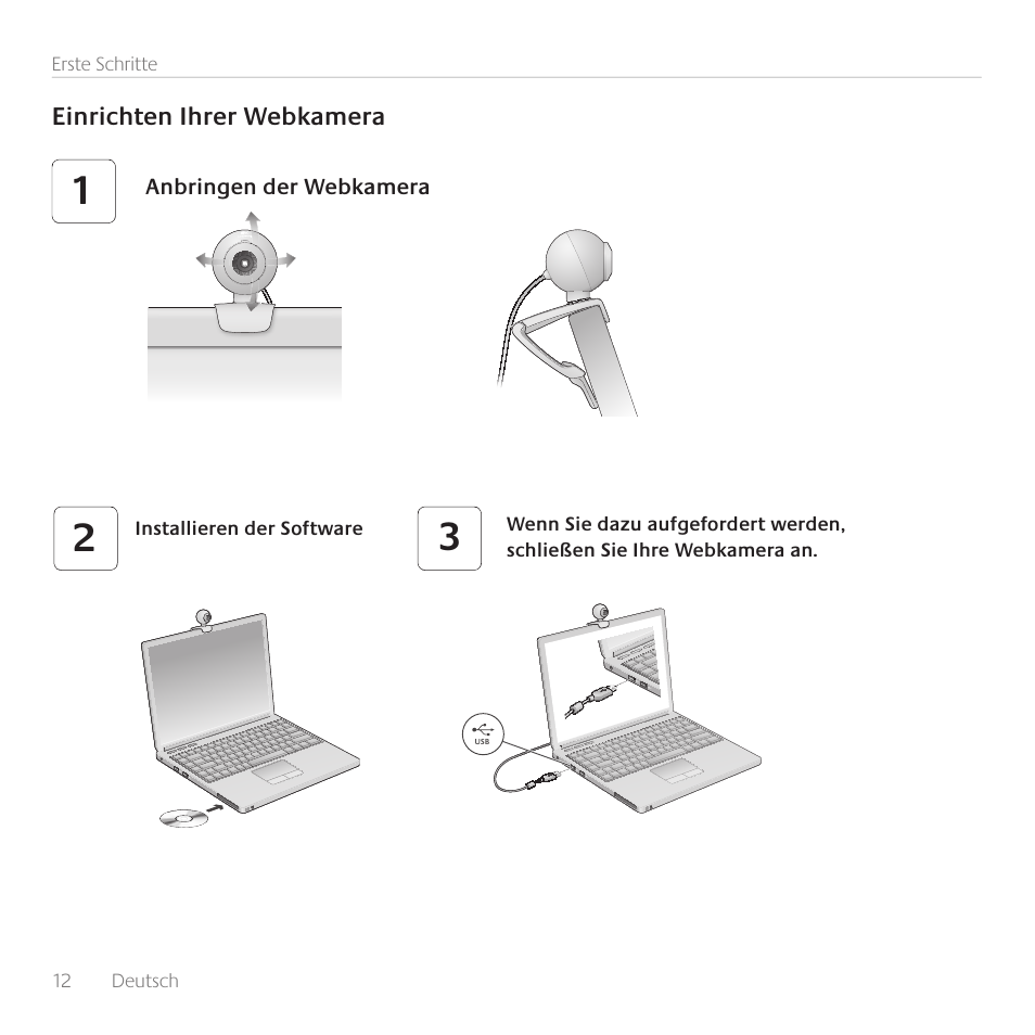 Logitech C160 User Manual | Page 12 / 116
