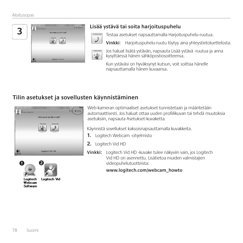 Logitech C160 User Manual | Page 78 / 116