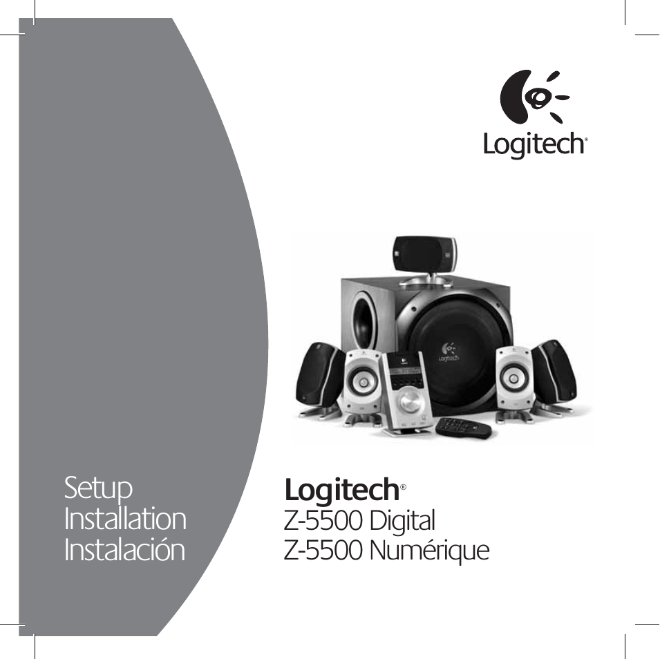 Logitech Z-5500 User Manual | 23 pages