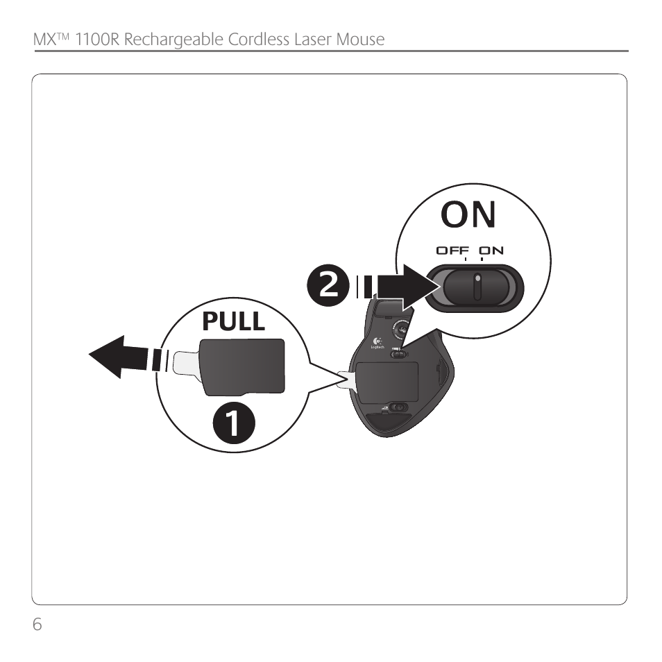 Logitech Rechargeable Cordless Laser Mouse for Business 1100R User Manual | Page 6 / 112