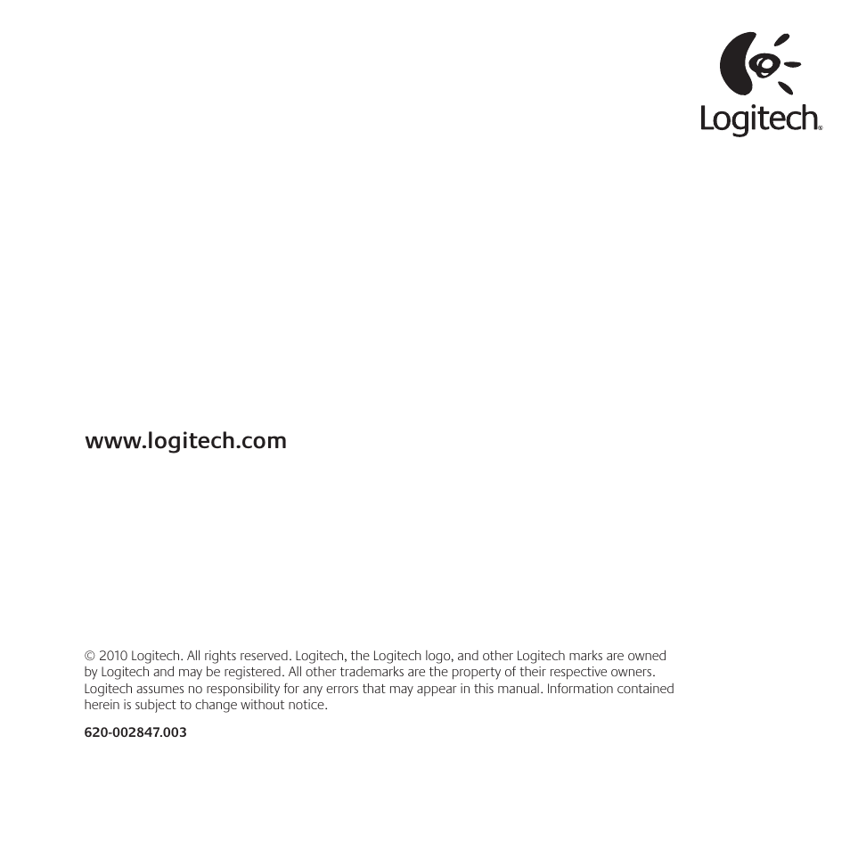 Logitech C310 User Manual | Page 104 / 104