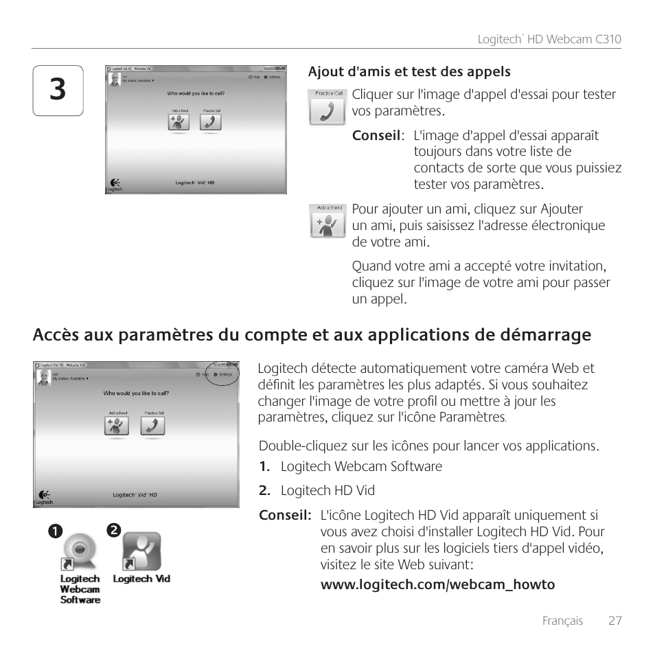 Logitech C310 User Manual | Page 27 / 104