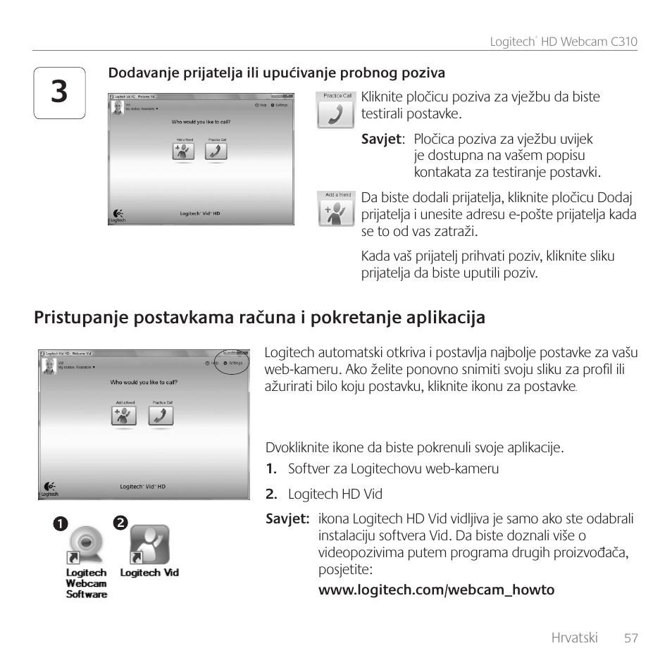 Logitech C310 User Manual | Page 57 / 104