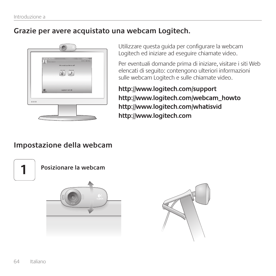 Logitech C310 User Manual | Page 64 / 104