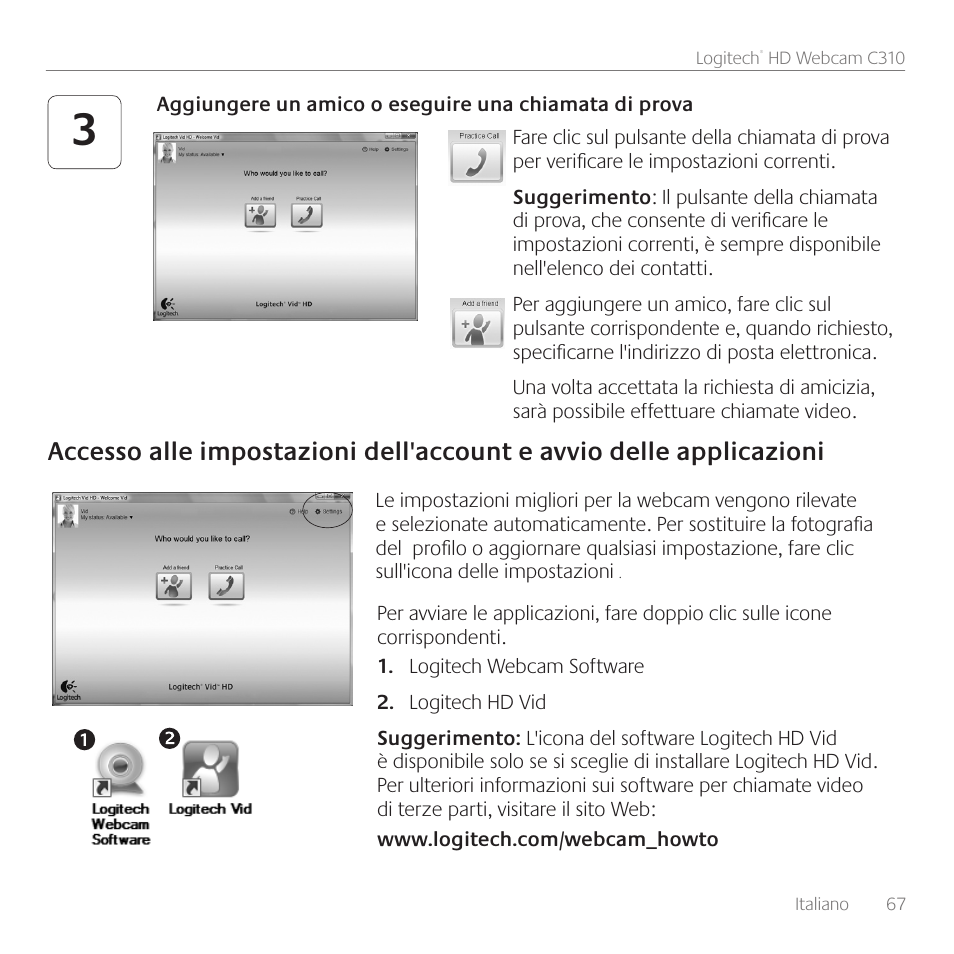 Logitech C310 User Manual | Page 67 / 104