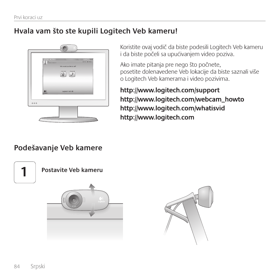 Logitech C310 User Manual | Page 84 / 104