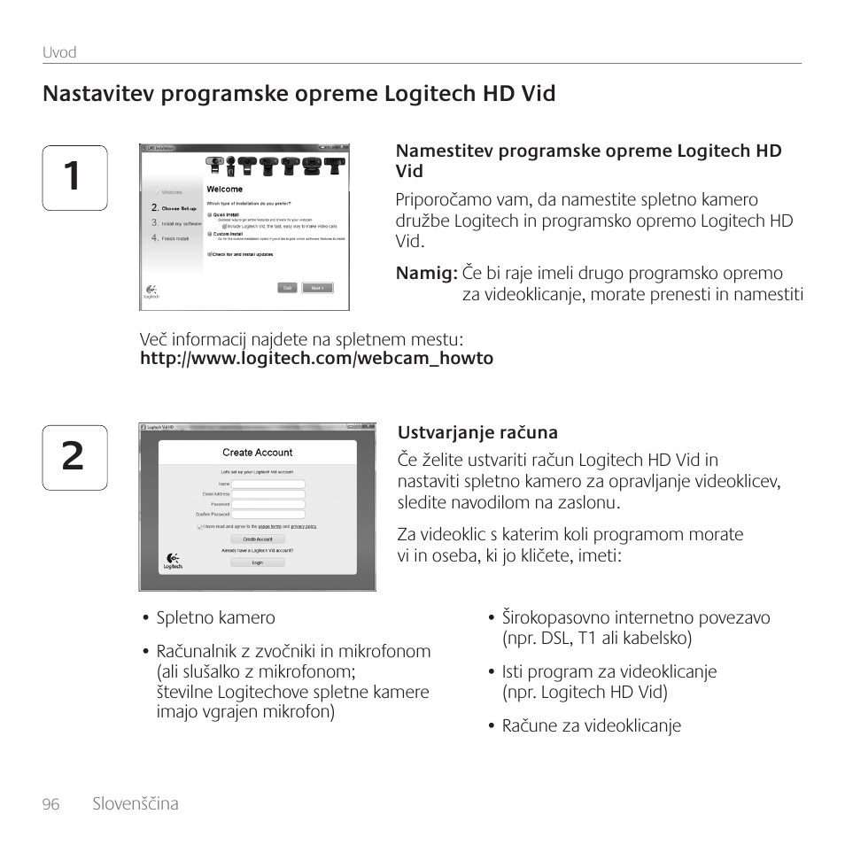 Logitech C310 User Manual | Page 96 / 104