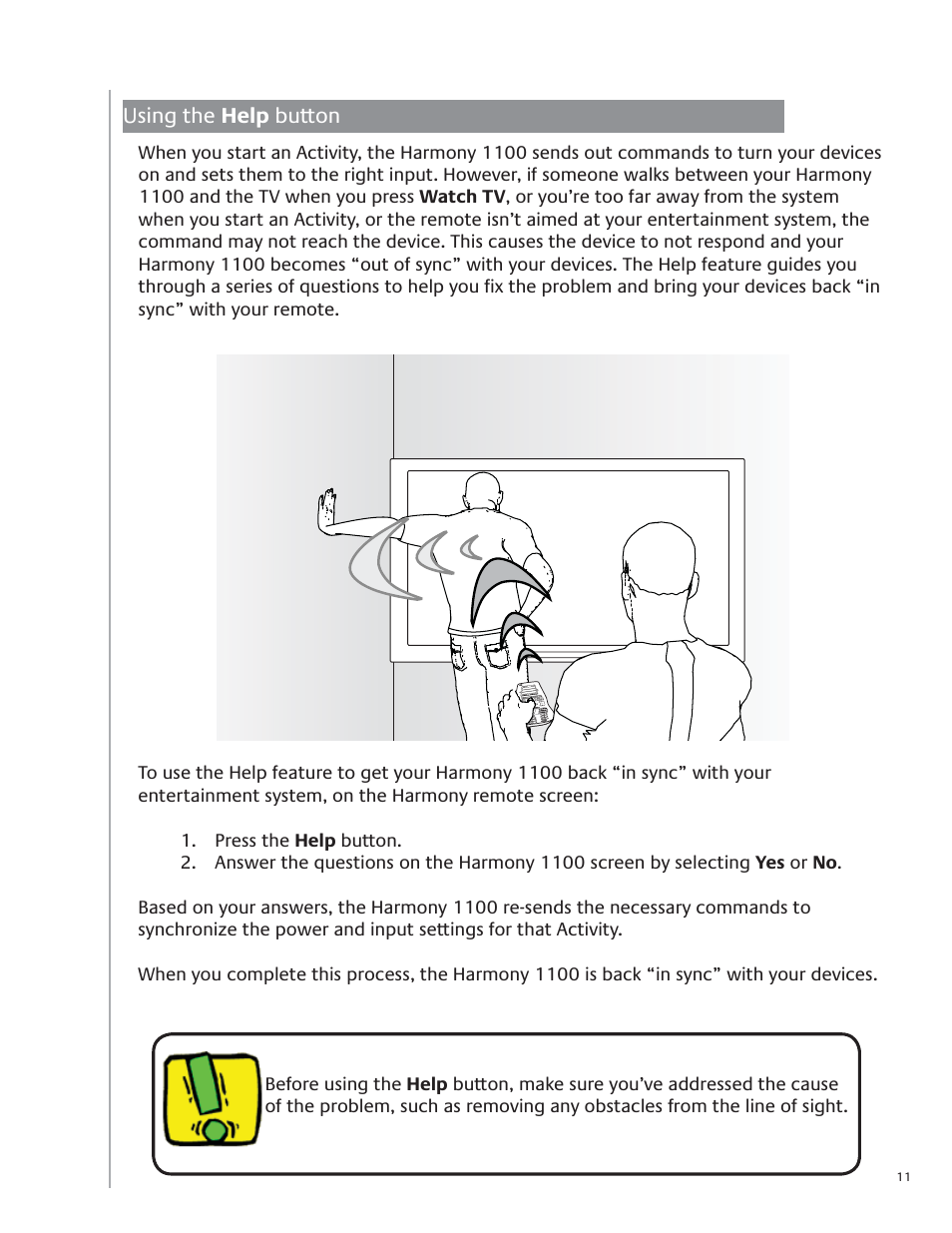 Logitech Harmony Advanced Universal Remote 1100 User Manual | Page 11 / 48