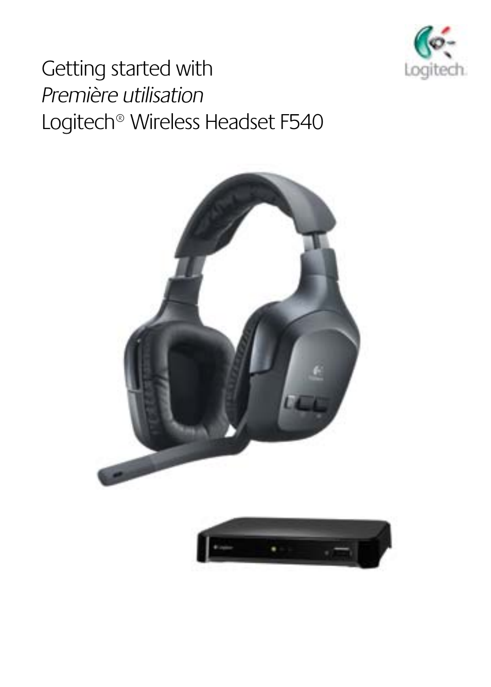 Logitech Logtech Wirelss Headset F540 User Manual | 47 pages