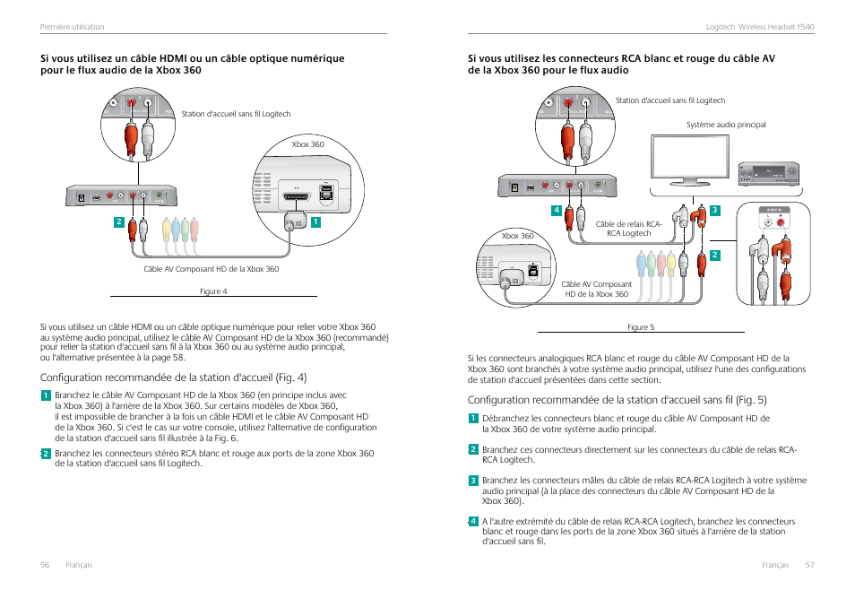 Audio | Logitech Logtech Wirelss Headset F540 User Manual | Page 29 / 47