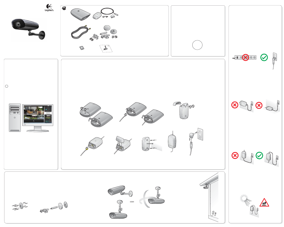 Logitech Alert Add-On Camera 700e User Manual | 2 pages