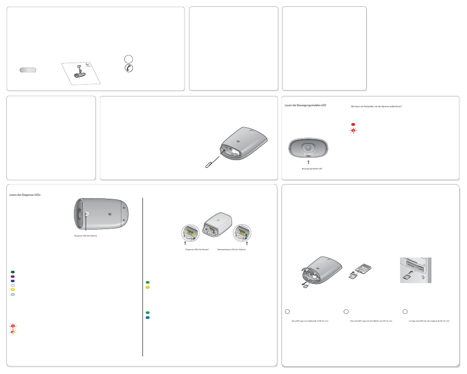 Mmc/sd ms/ms pr o comp act flash i/ii smartmedia | Logitech Alert Add-On Camera 700e User Manual | Page 2 / 2